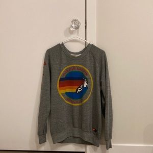Aviator Nation Grey Sweater (size small)